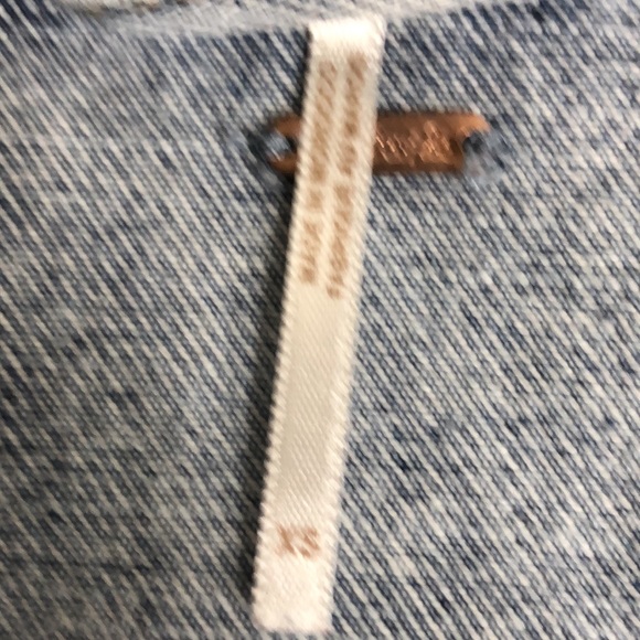 Free People light wash denim jacket - Picture 6 of 8